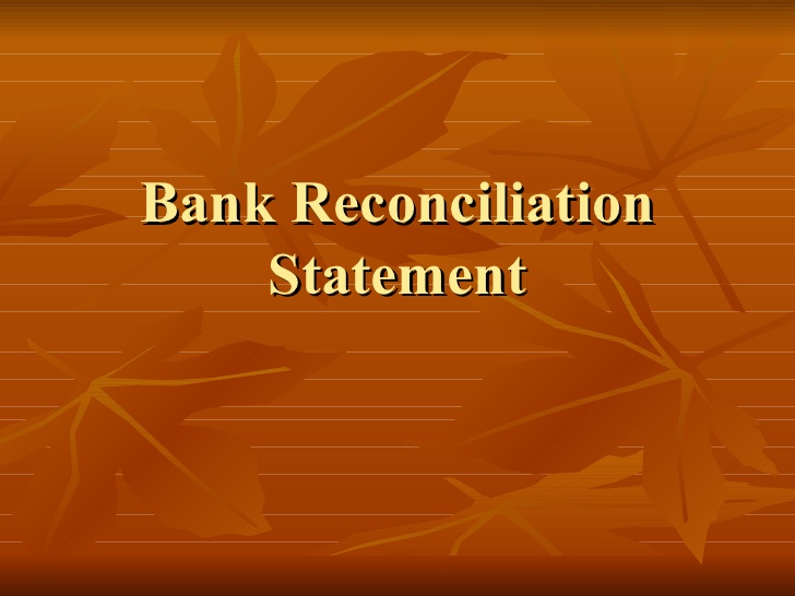 Outsourced Bank Reconciliation Statement services